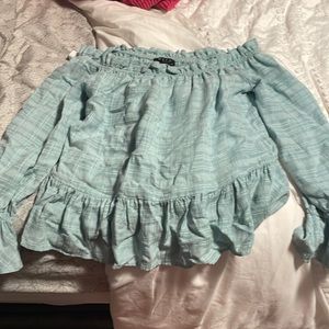 Beautiful cropped off the shoulder top